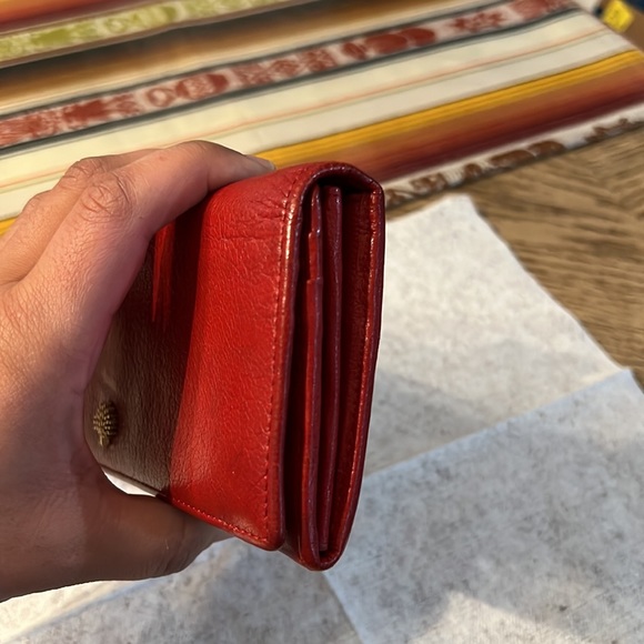 Mulberry Continental Wallet - Classic Grain - Red - Picture 8 of 8